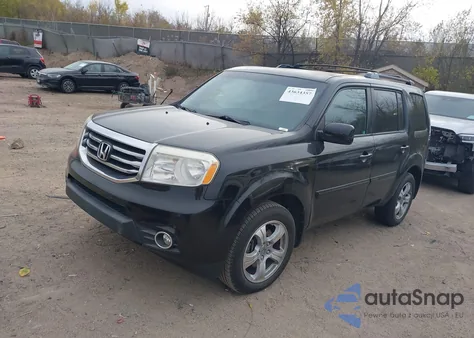 2015 Honda Pilot Ex-L from USA, damaged, VIN 5FNYF3H51FB031948